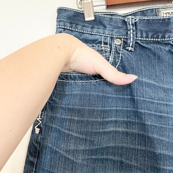 BKE Demin Tyler Straight Thick Stitch Jeans Men's Size 33R - Picture 5 of 15